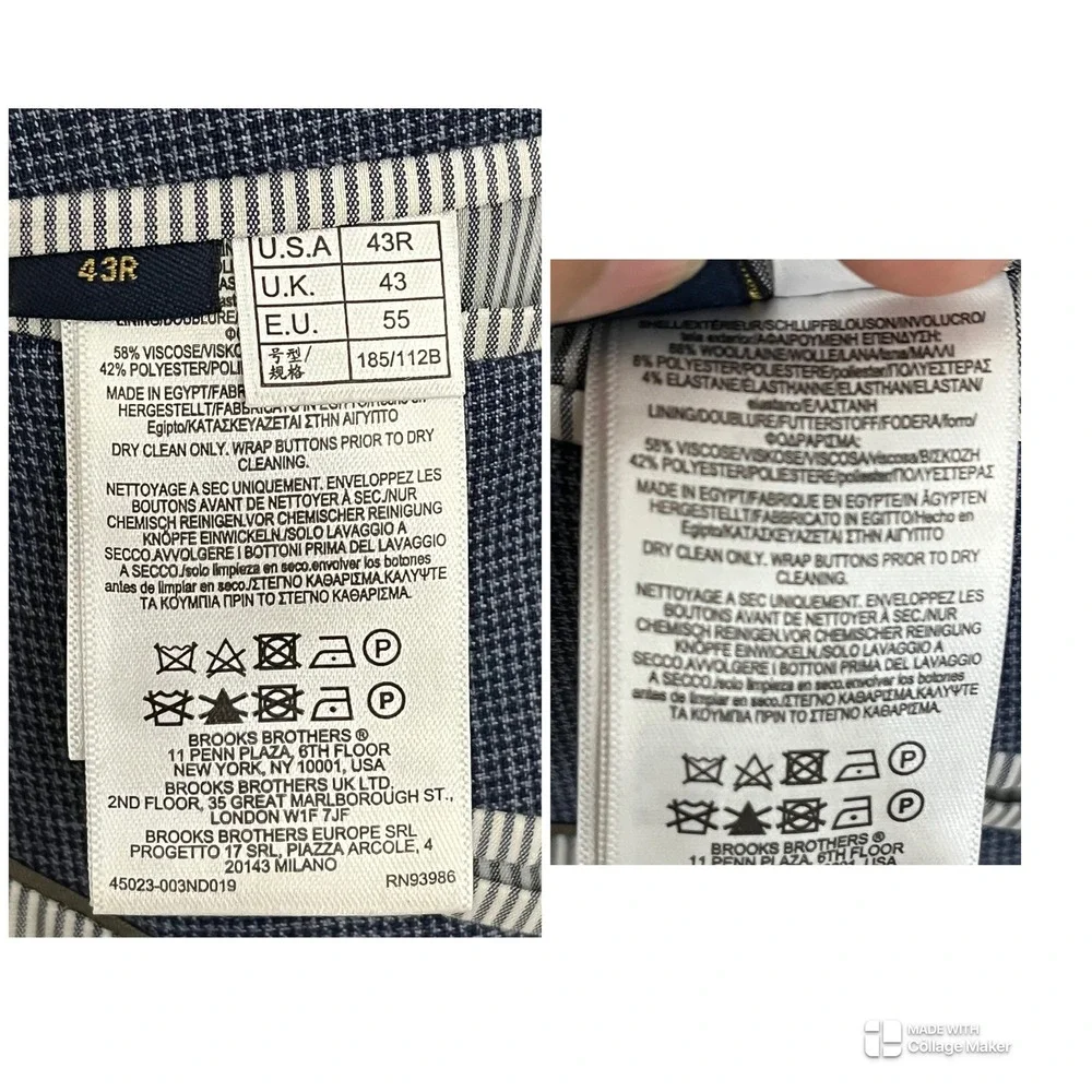 Brooks Brothers Blue Sport Coat
